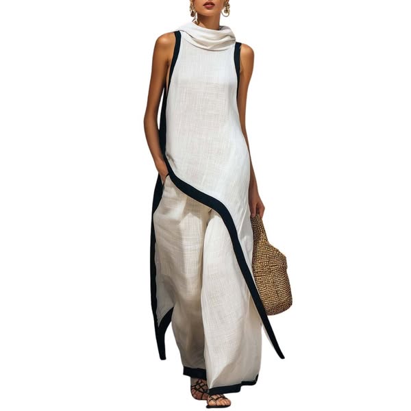 Stevie | Elegant linen Outfit