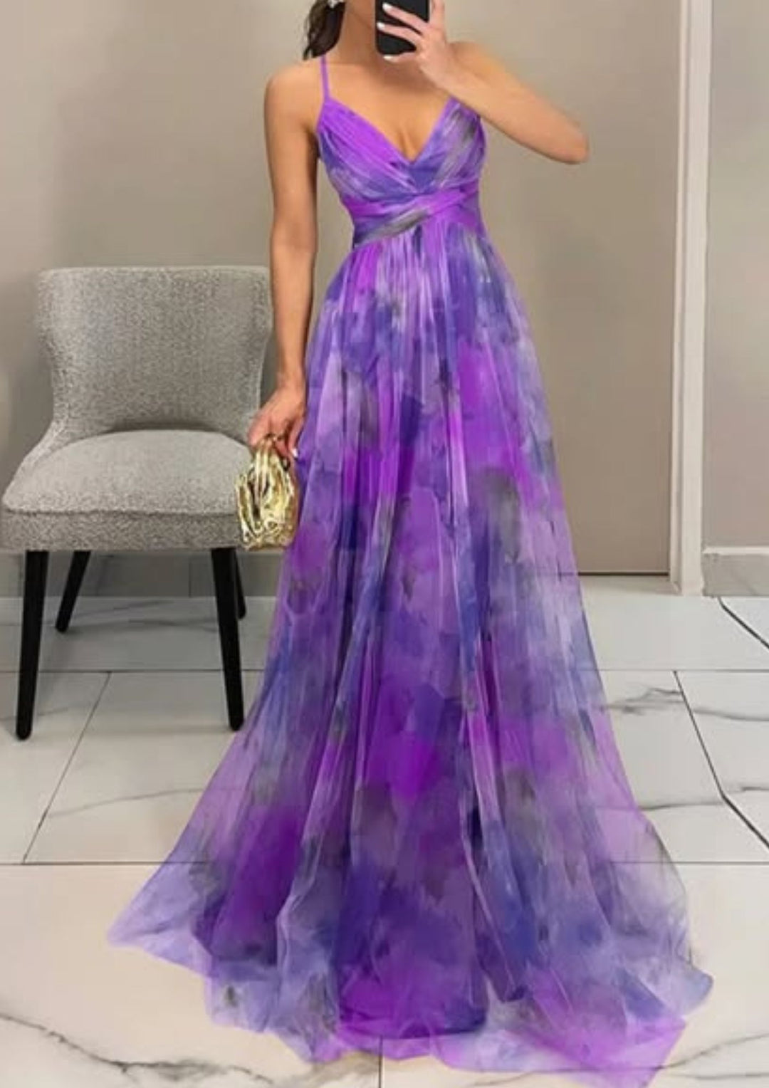 Stephanie | maxi dress with a floral pattern