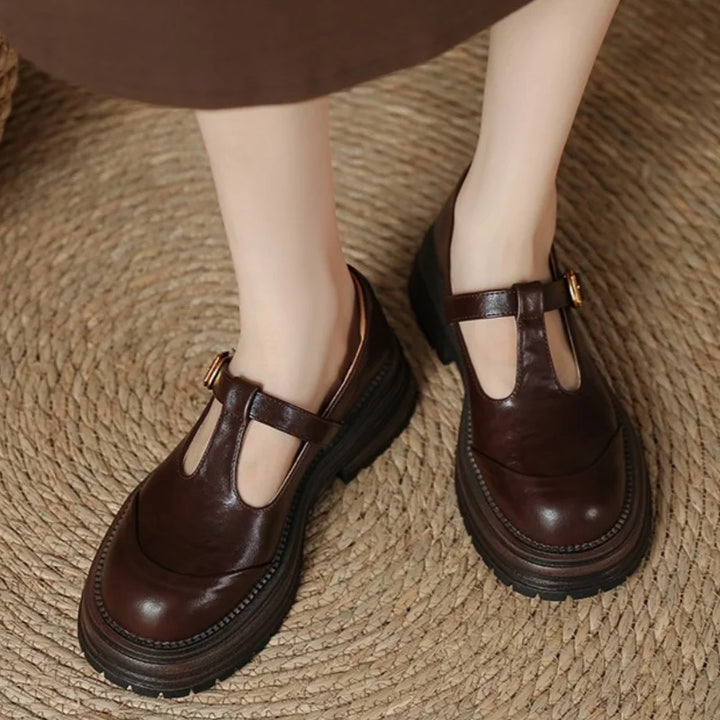 Luna | Classic T-Bar Shoes