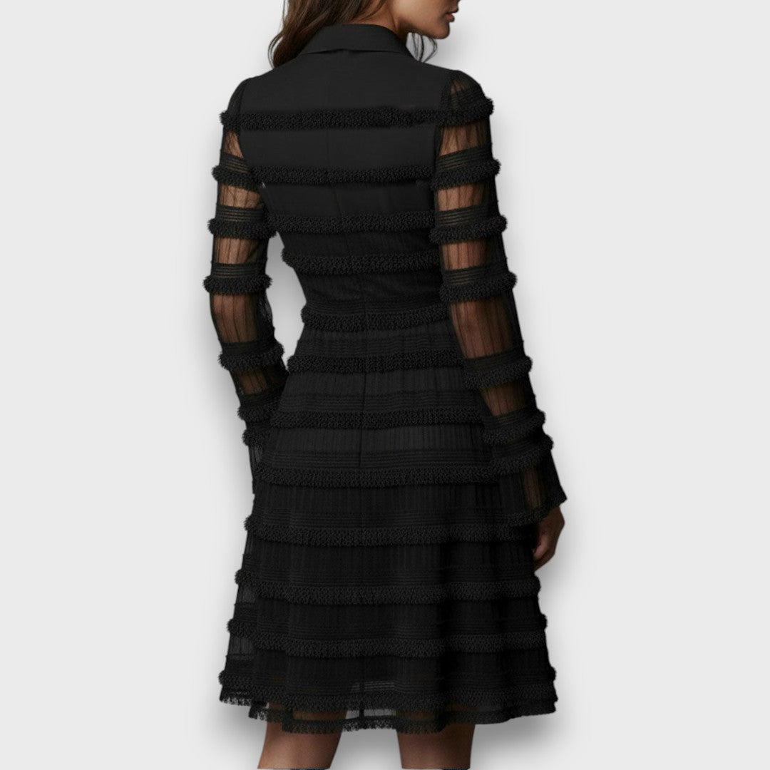 Elodie - Elegant Midi Dress